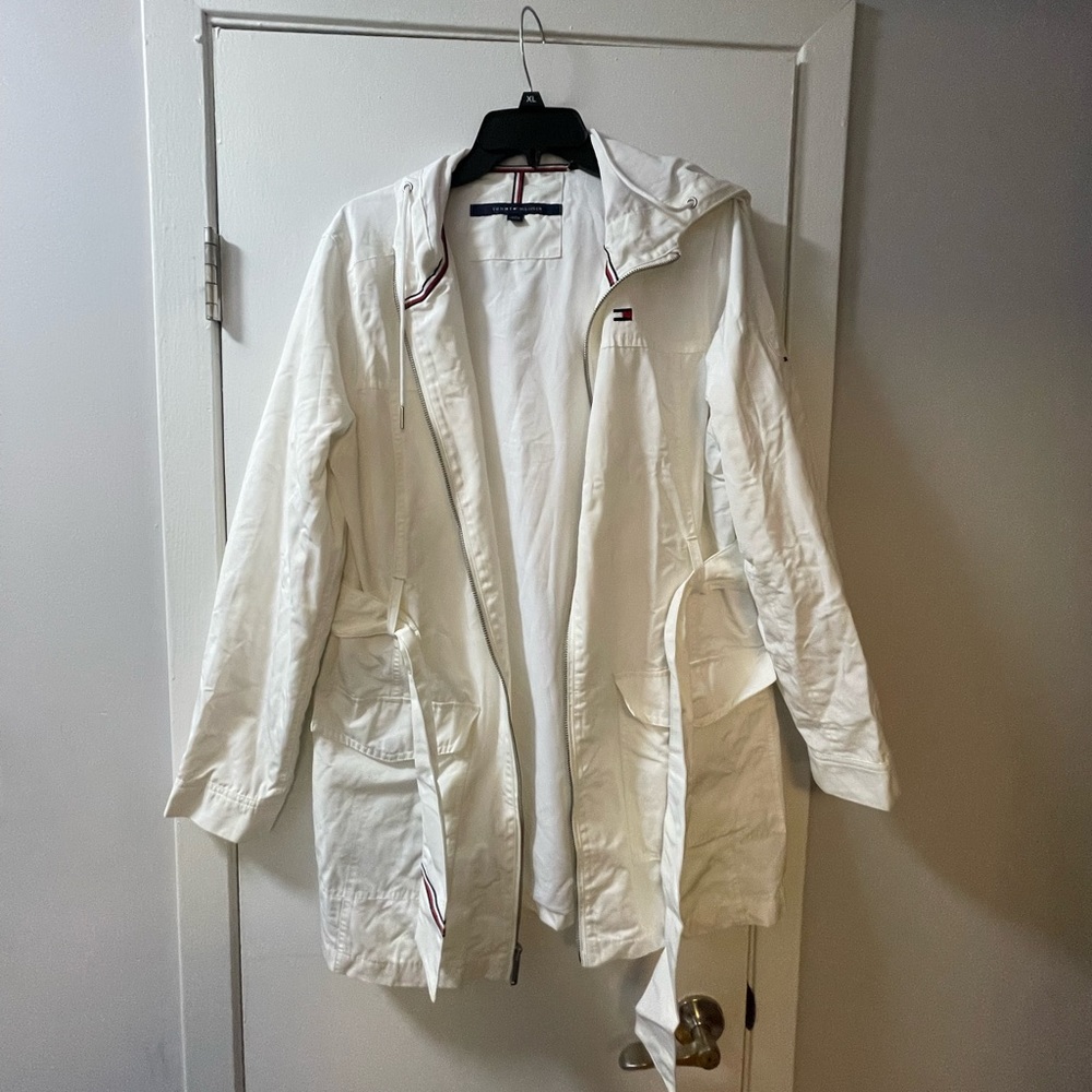 Tommy Hilfiger Rain Coat - White